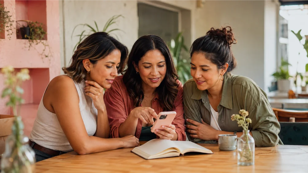 Comunidad de apoyo entre mujeres